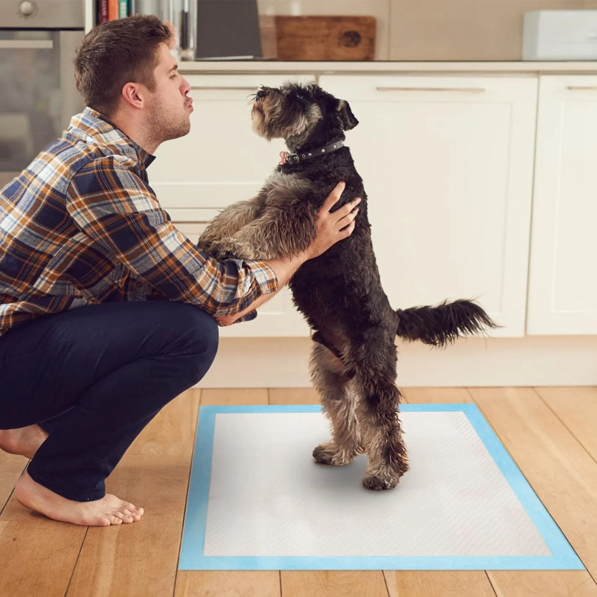 50Pcs per Set Dog Training Pads Puppy Pee Pads Cat Wee Mats Potty-Train 24In X 18In M